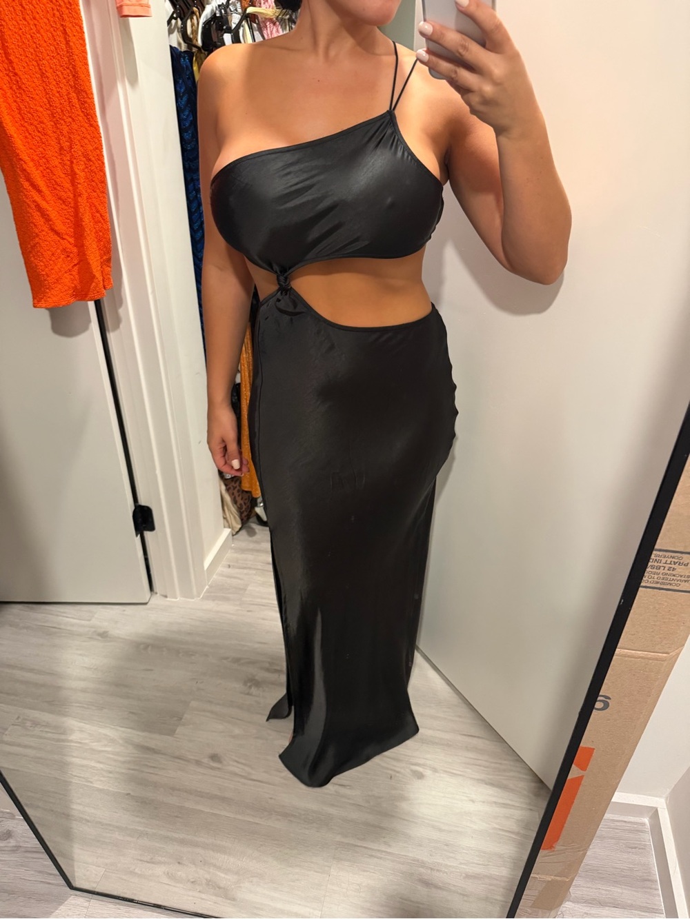 Petal & Pup Black Spaghetti Strap Slip